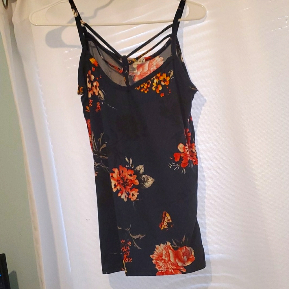 Flower tank top